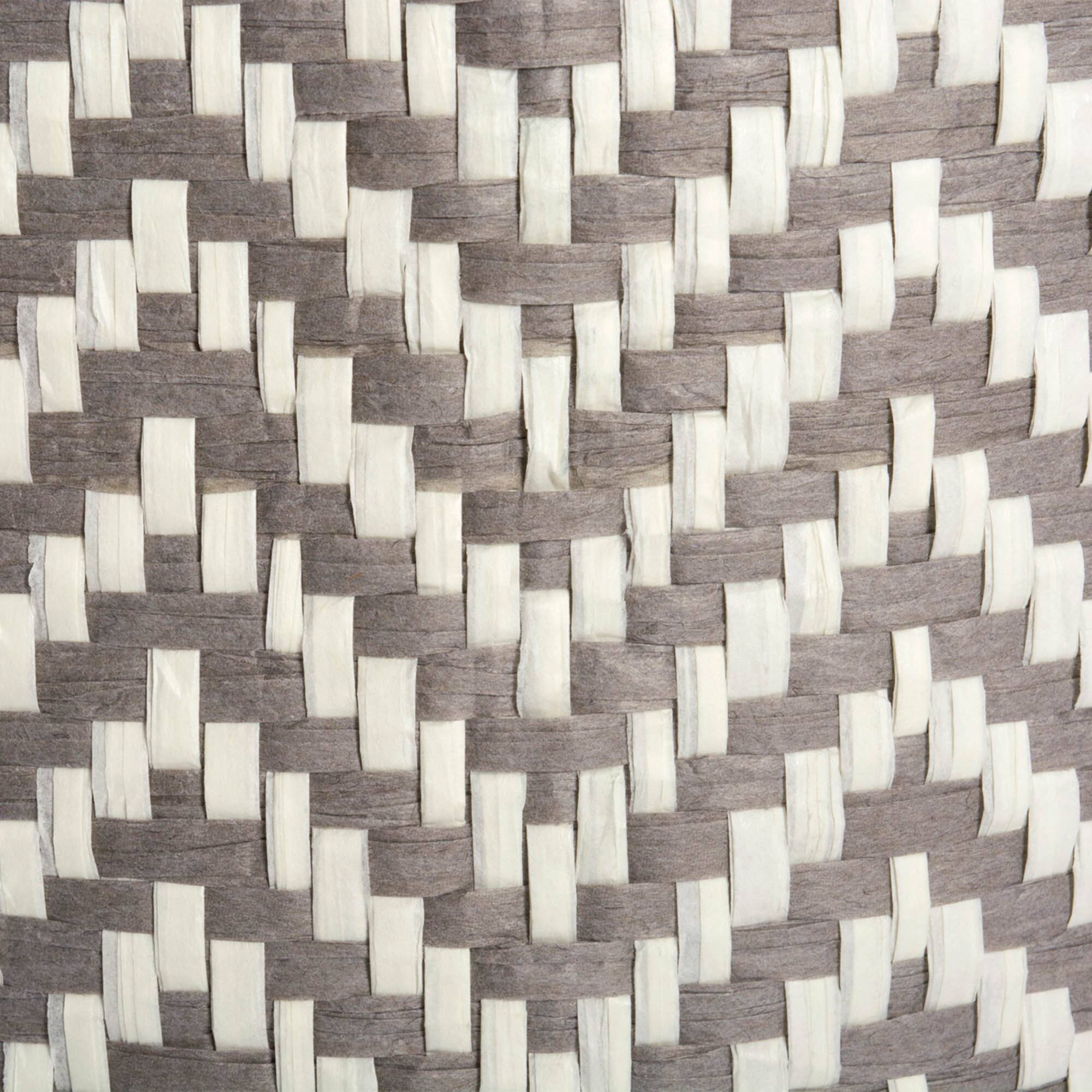 DII® Large Gray Chevron Rectangular Paper Bin